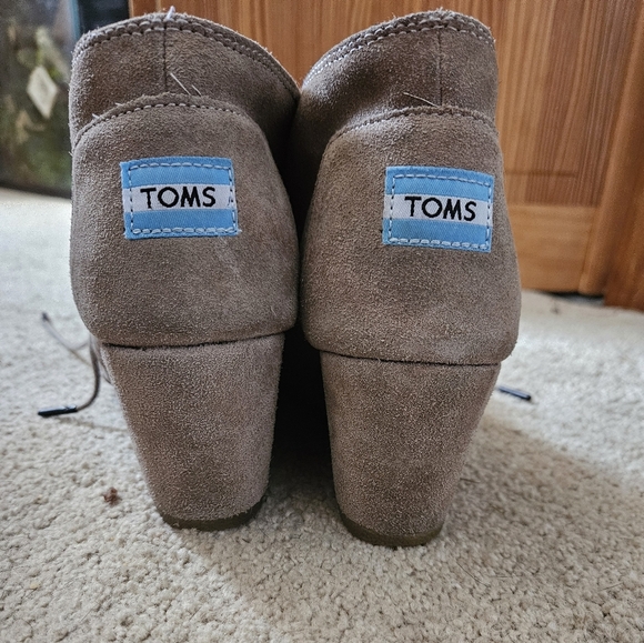 TOMS | Desert Wedge Bootie - Picture 6 of 8